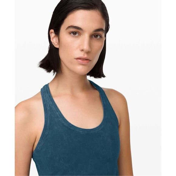Lululemon Women’s Cool Racerback II *Dye - Washed Night Diver - Picture 4 of 11